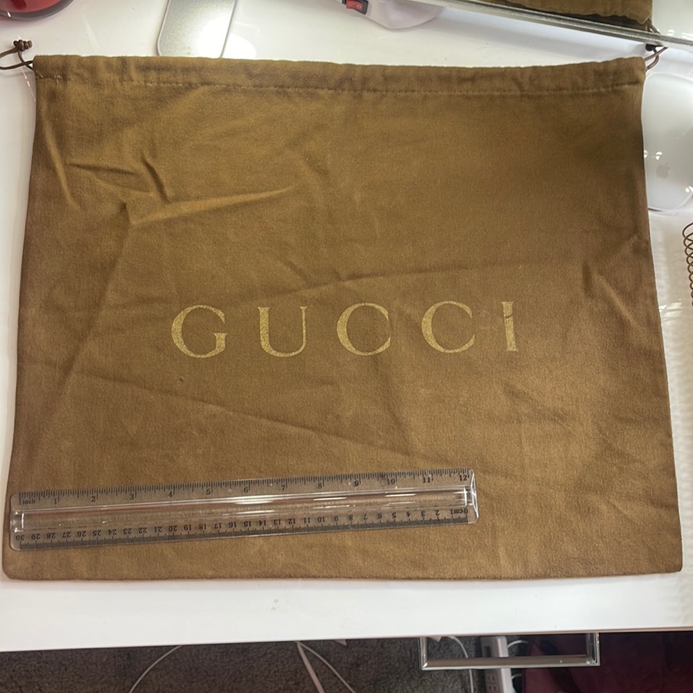 Gucci dust bag large GUCCI print